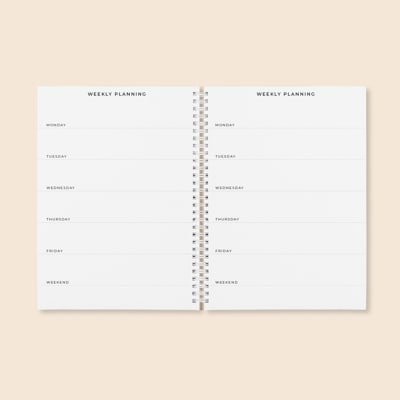 Classic Weekly Planner